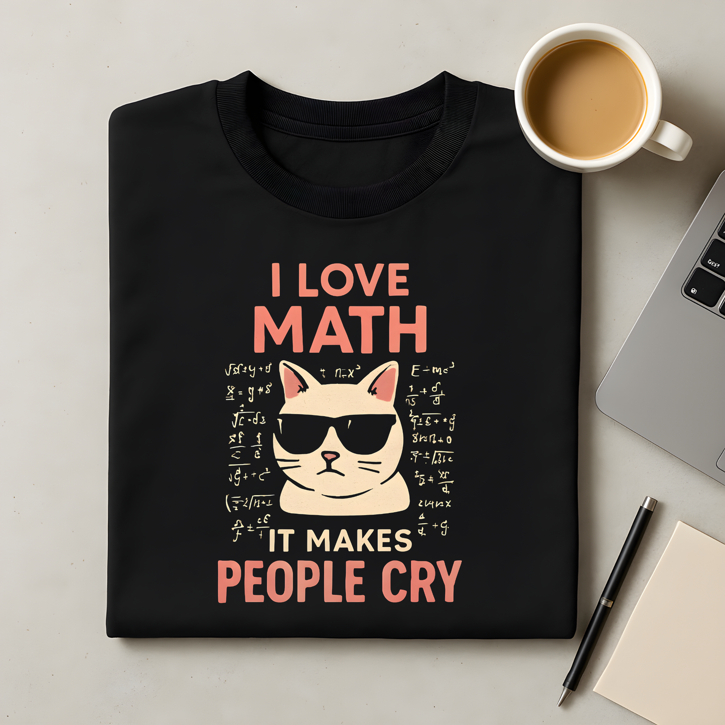 I love math - It makes people cry T-Shirt