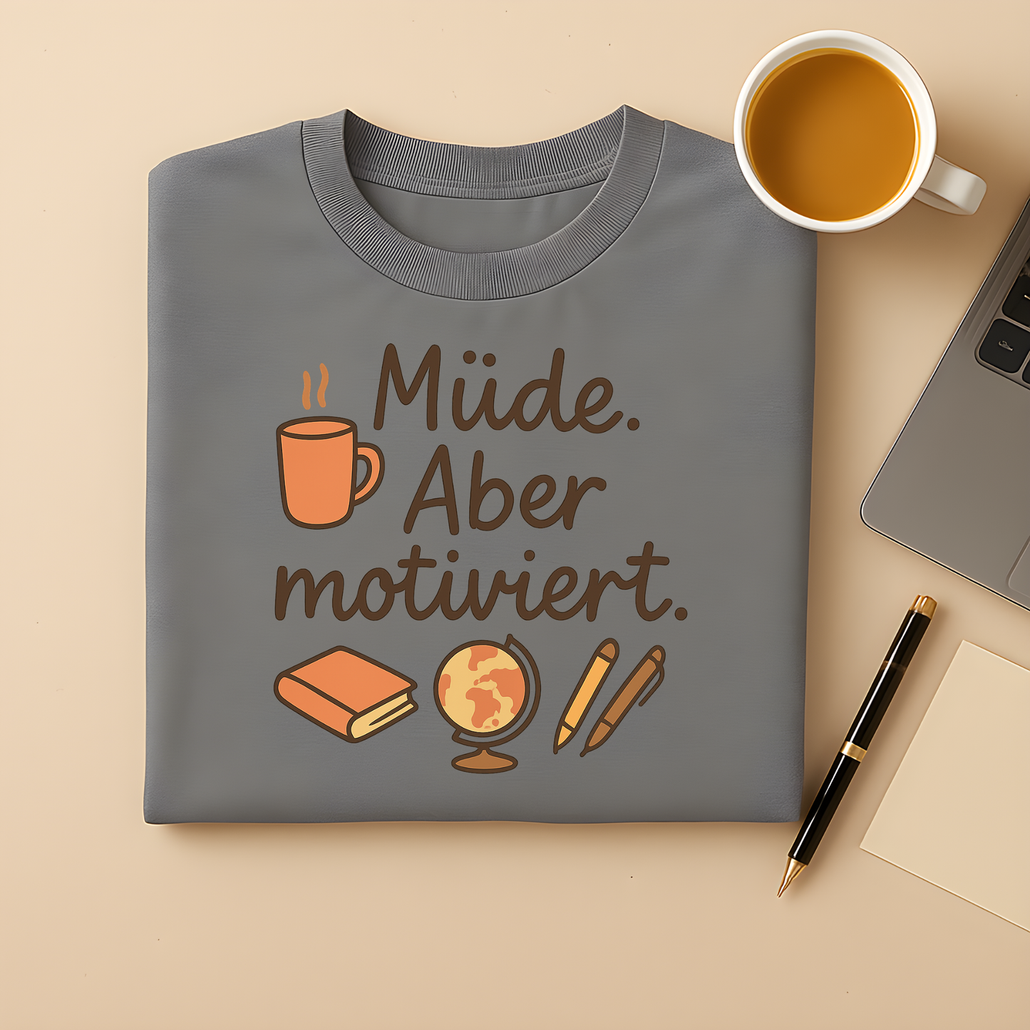Müde aber motiviert T-Shirt