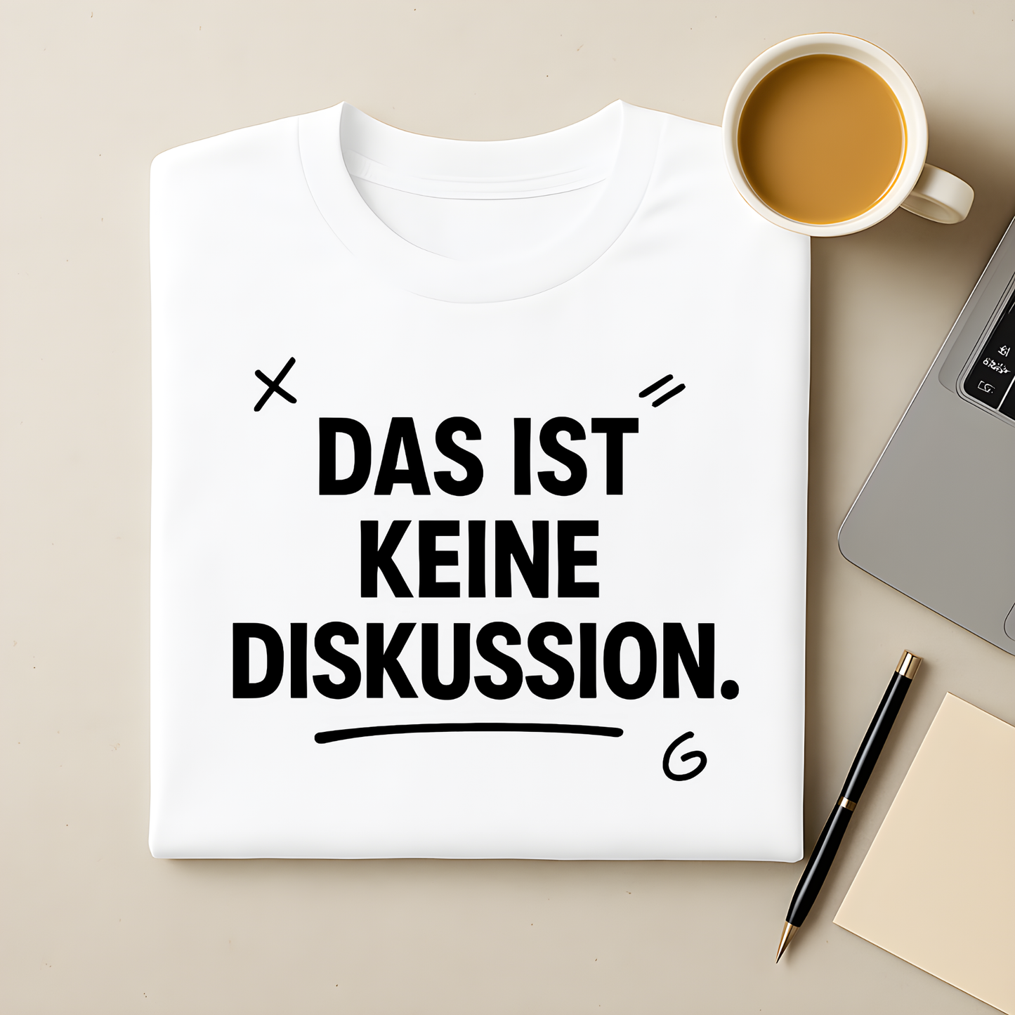 Keine Diskussion T-Shirt