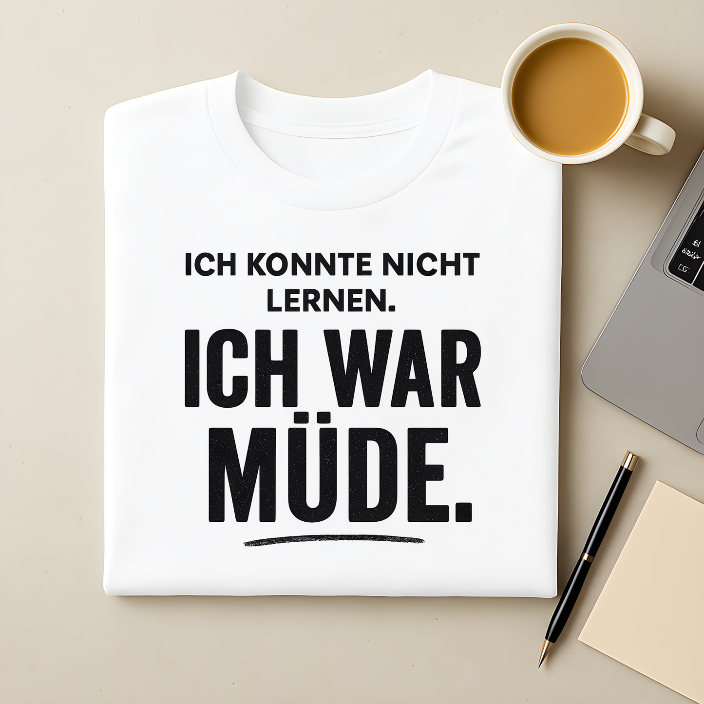 Ich war müde T-Shirt