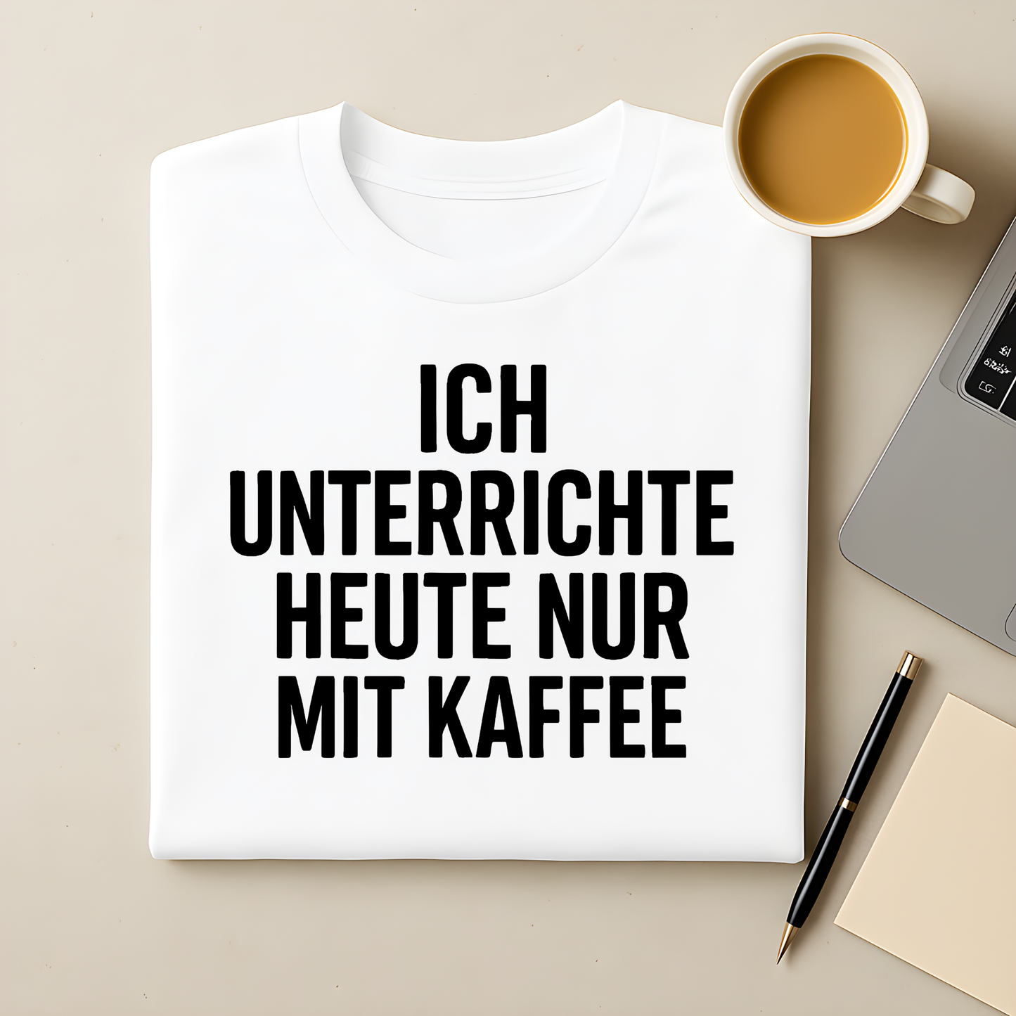 Heute nur mit Kaffee T-Shirt