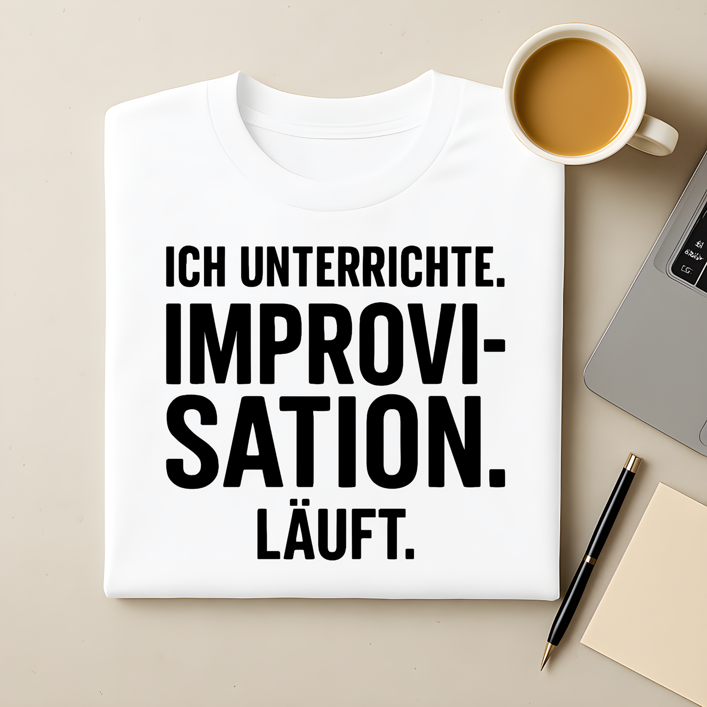 Improvisation läuft T-Shirt