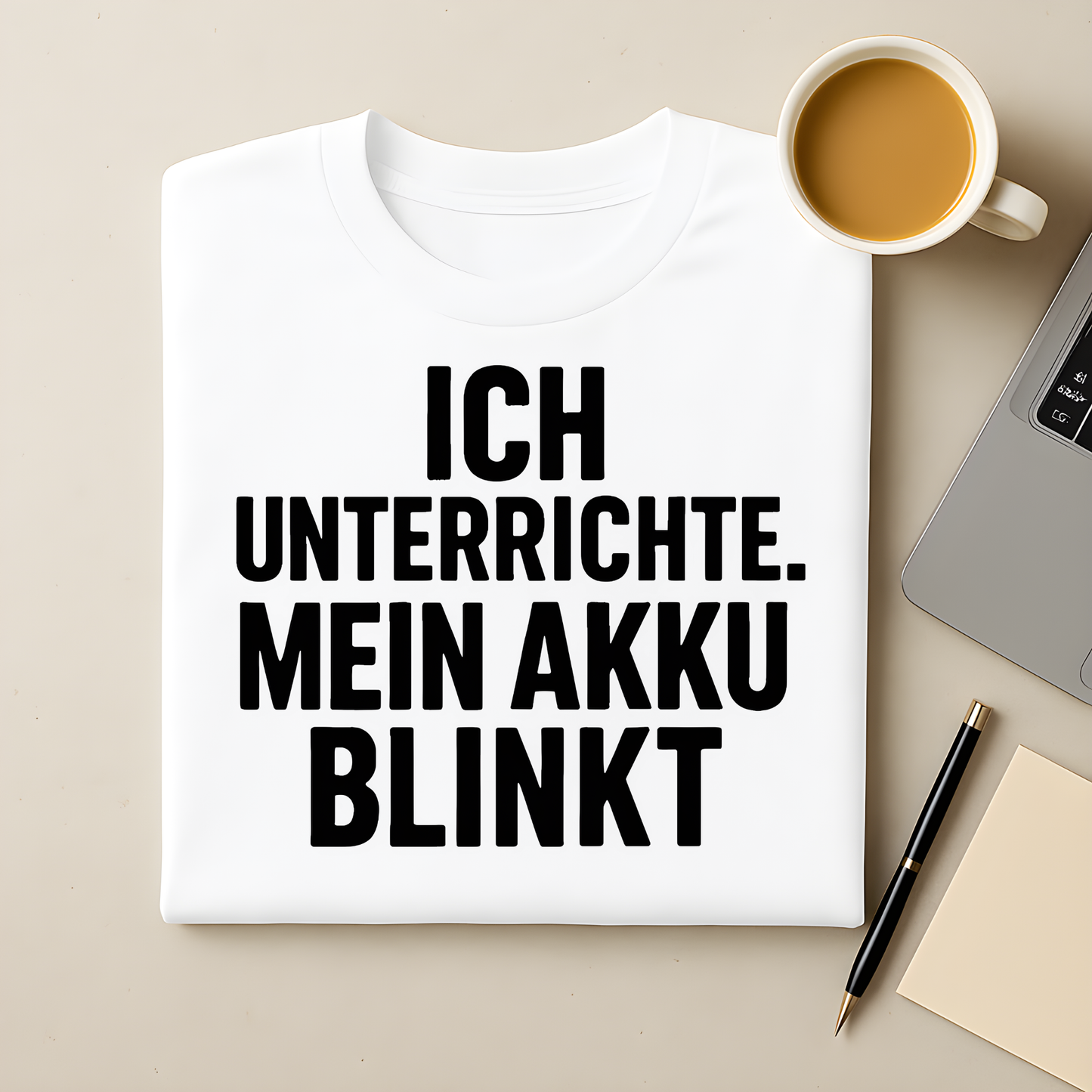 Mein Akku blinkt T-Shirt