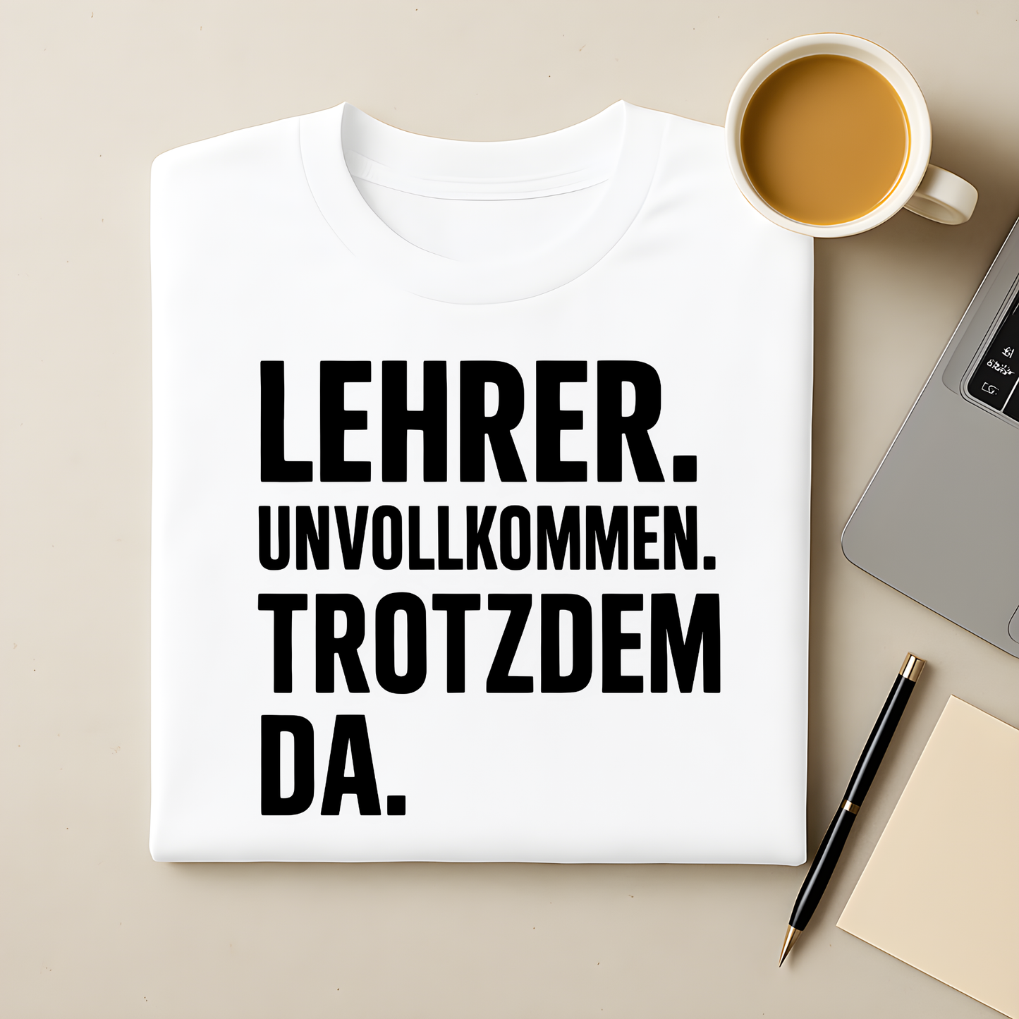 Unvollkommen. Trotzdem da T-Shirt