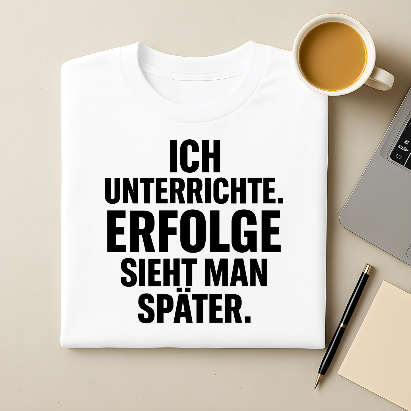 Erfolge sieht man spÀter T-Shirt