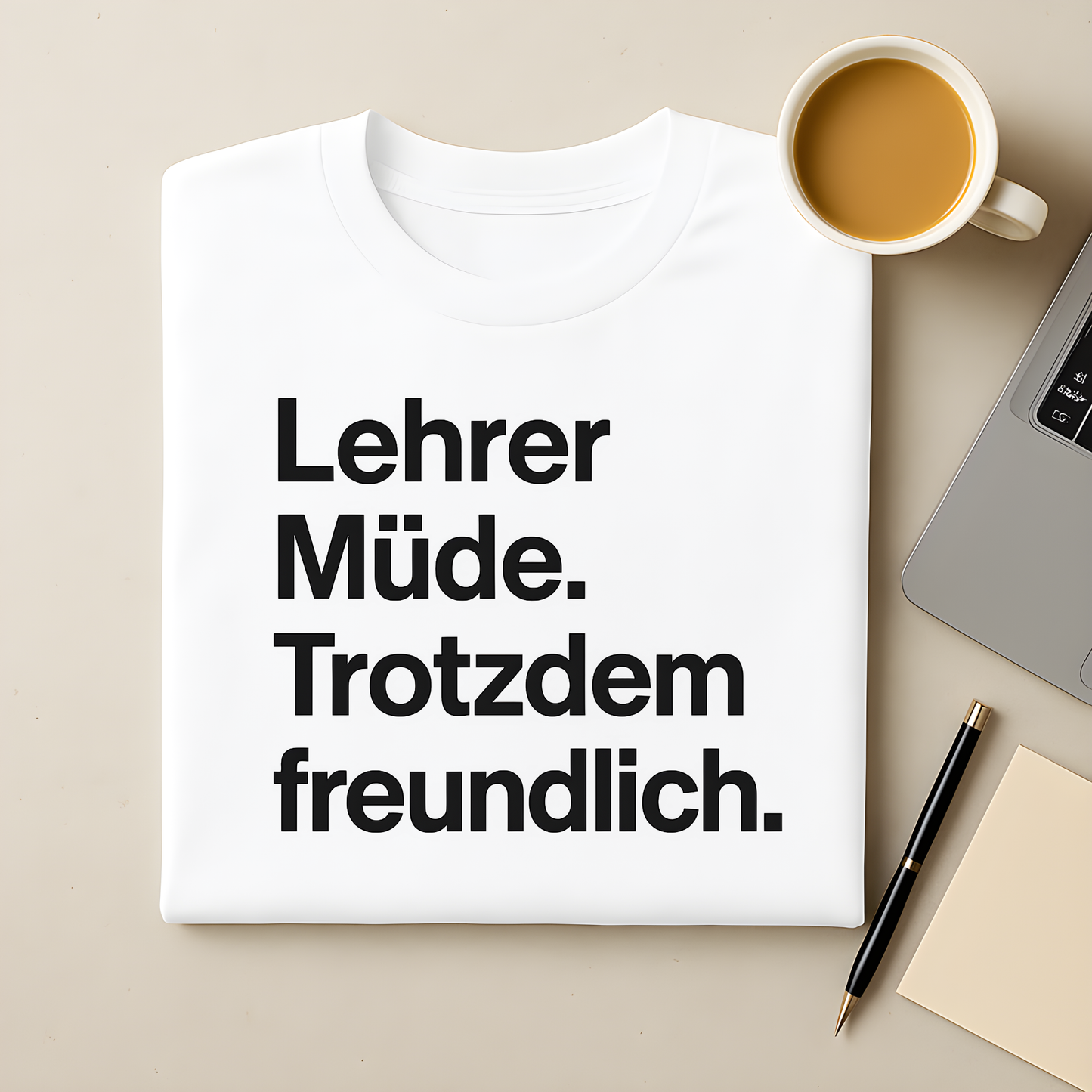 Müde - trotzdem freundlich T-Shirt
