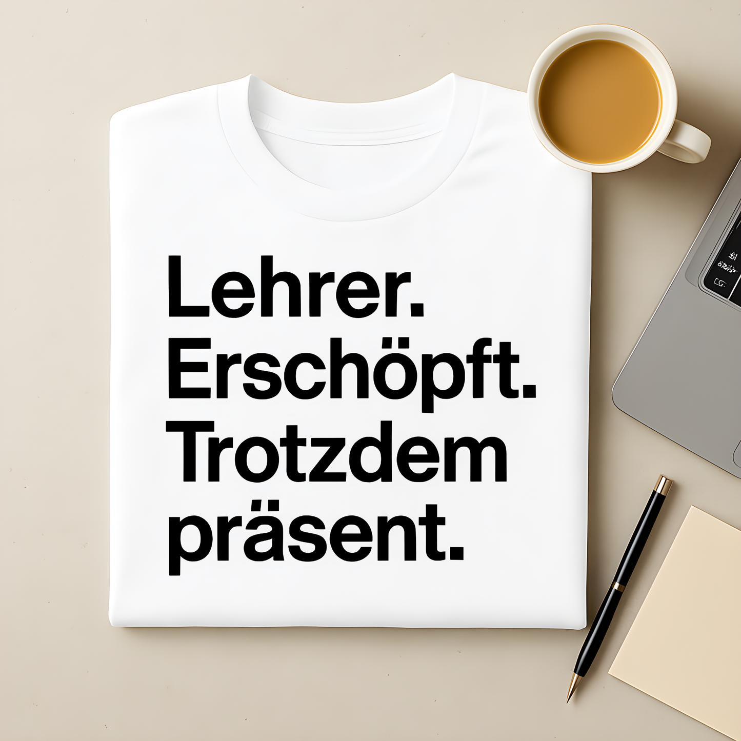 Erschöpft, trotzdem präsent T-Shirt