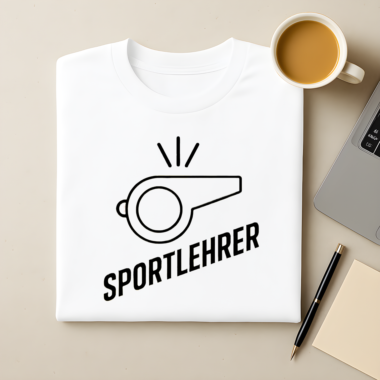 Sportlehrer Trillerpfeife T-Shirt
