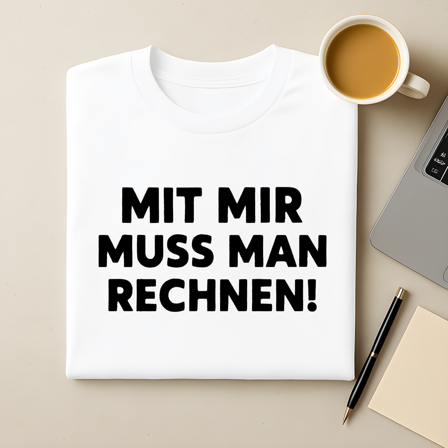 Mit Mir muss man rechnen! T-Shirt