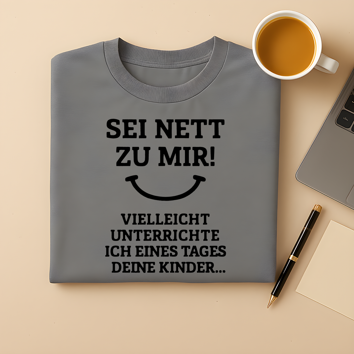 Sei nett zu Mir! Vielleicht unterrichte ich eines Tages deine Kinder... T-Shirt