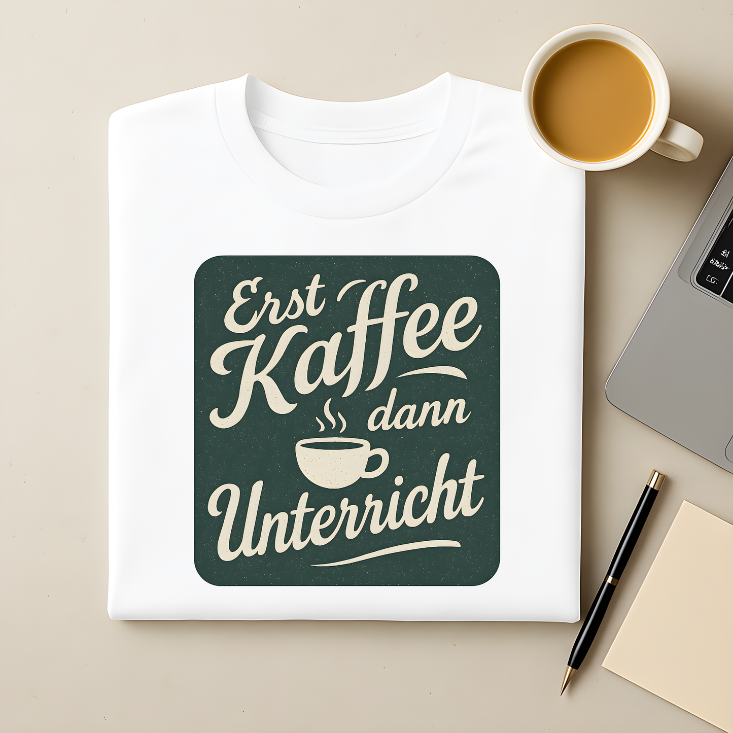 Erst Kaffee dann Unterricht T-Shirt