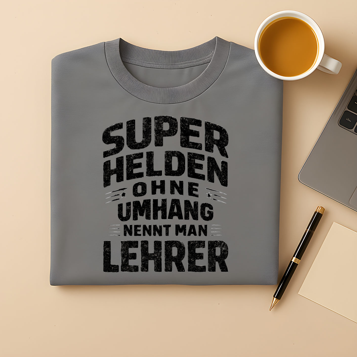 Superhelden ohne Umhang nennt man Lehrer T-Shirt