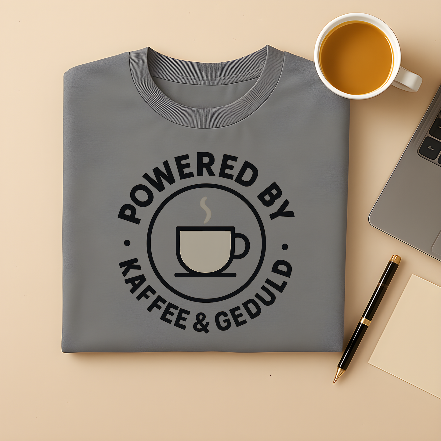 Powered by Kaffee & Geduld T-Shirt