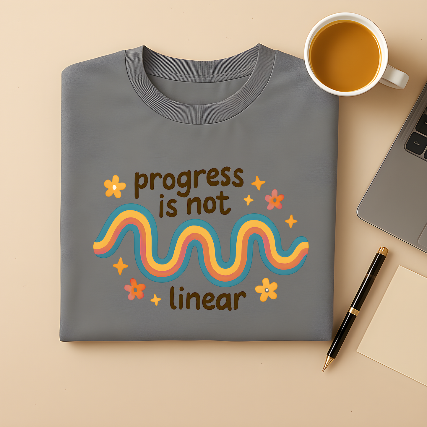 Progress is not linear T-Shirt