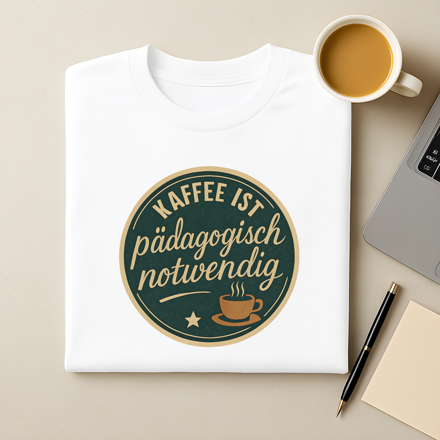 Kaffee ist pädagogisch notwendig T-Shirt