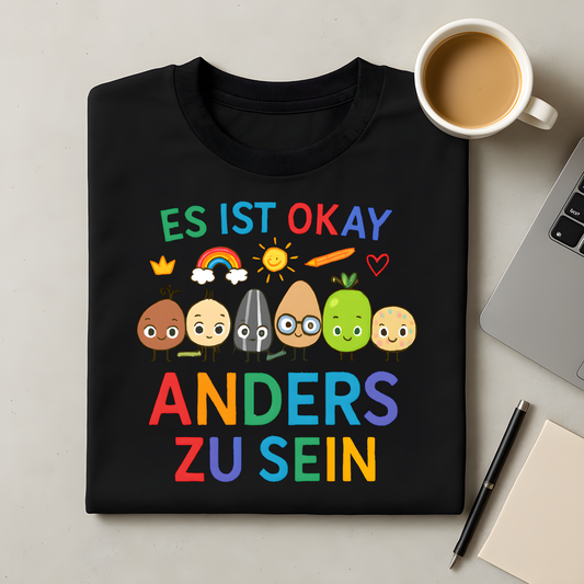 Es ist Ok anders zu sein T-Shirt