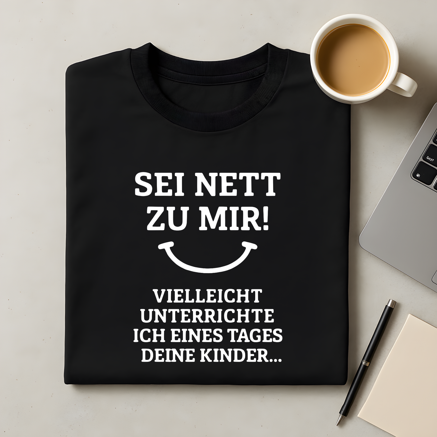 Sei nett zu Mir! Vielleicht unterrichte ich eines Tages deine Kinder... T-Shirt