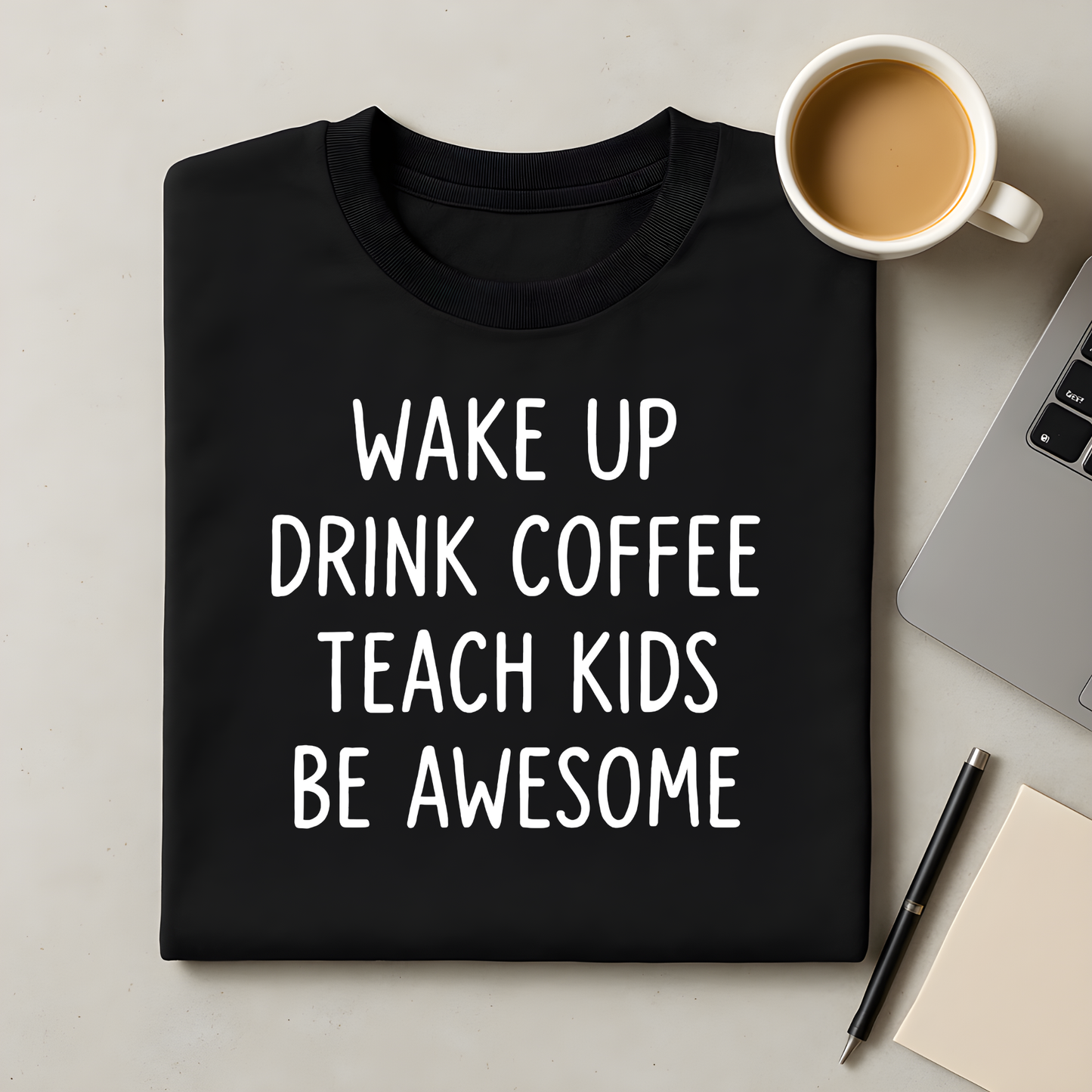 Coffee, kids, awesome T-Shirt