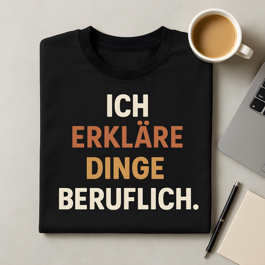 Ich erkläre Dinge beruflich T-Shirt