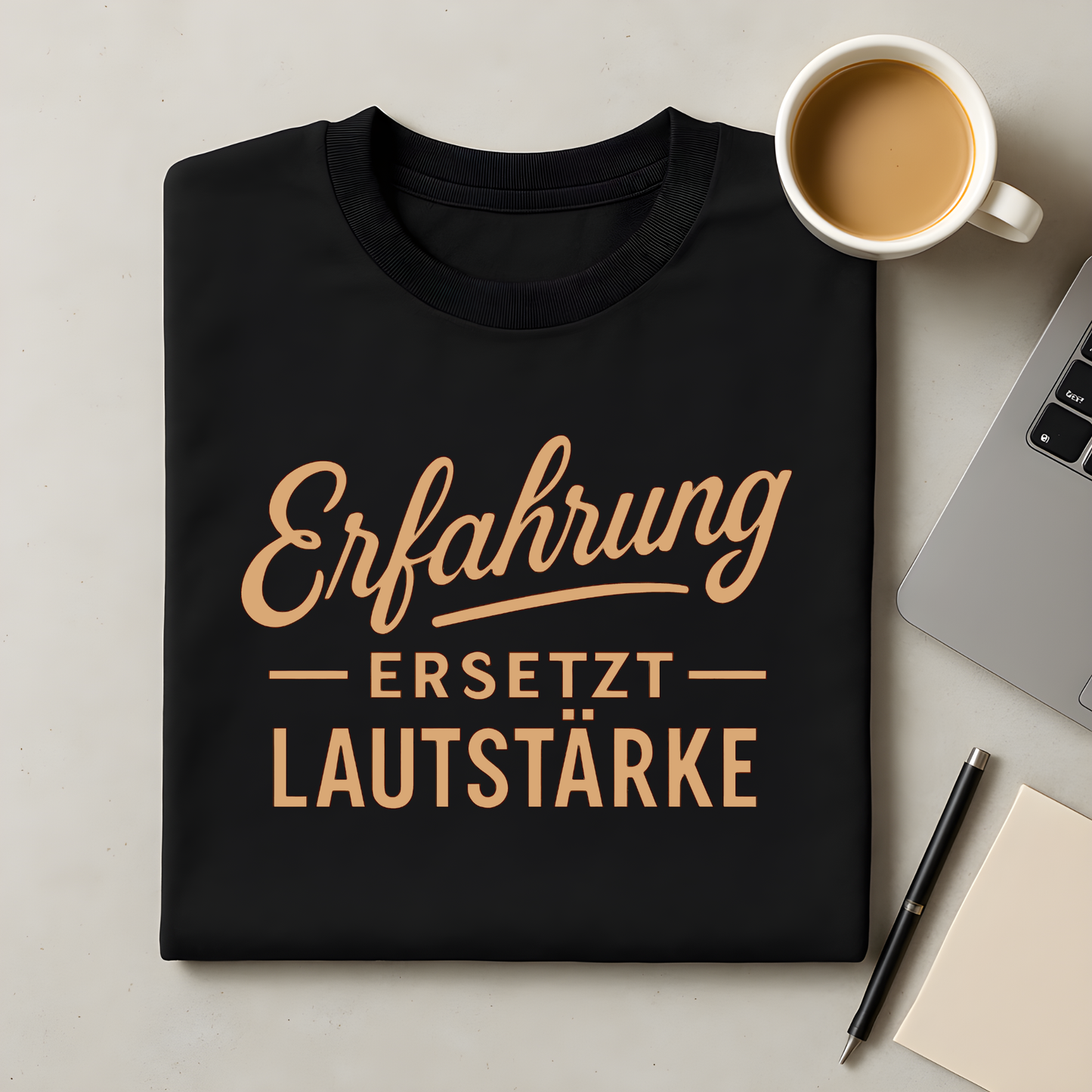 Erfahrung ersetzt Lautstärke T-Shirt