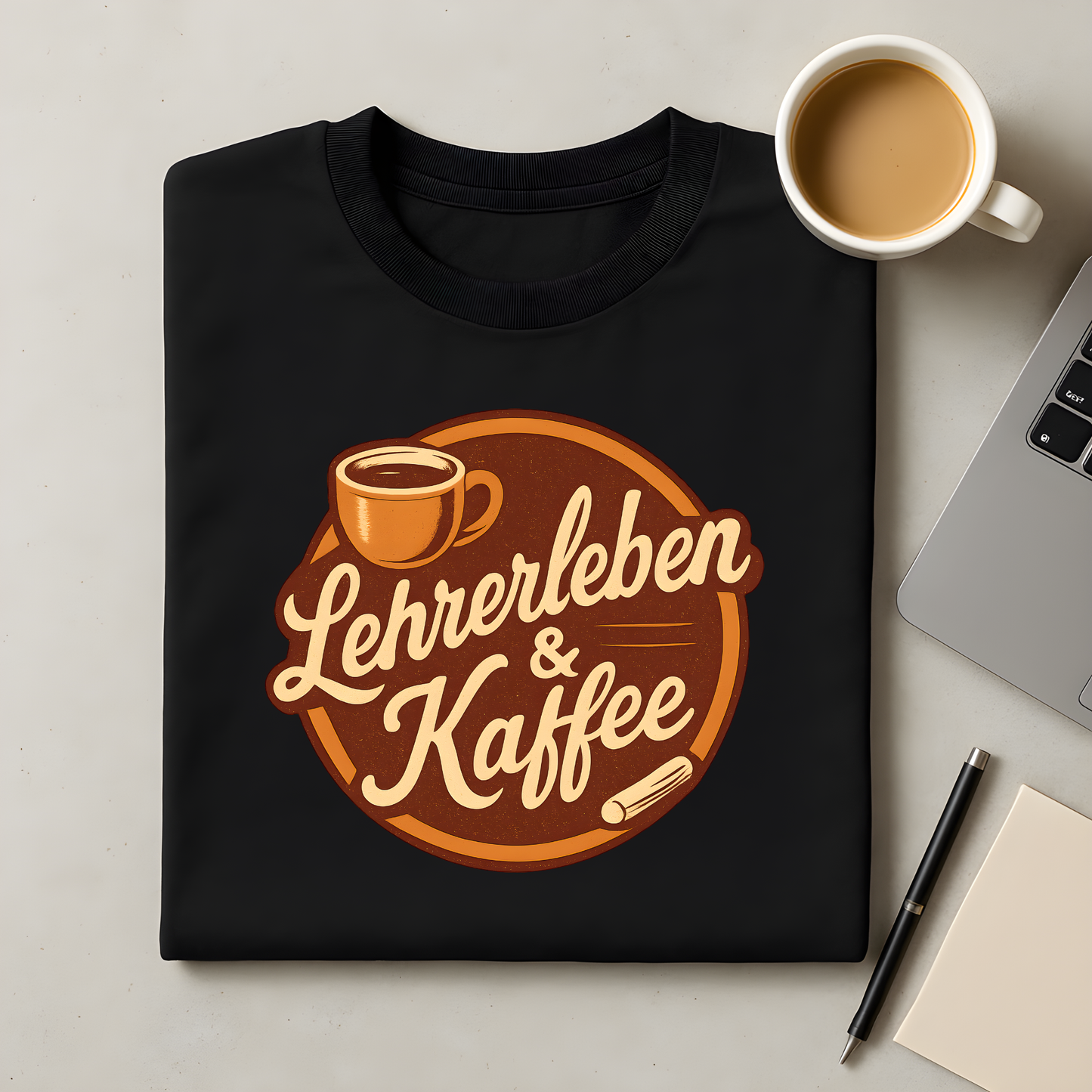 Lehrerleben & Kaffee T-Shirt