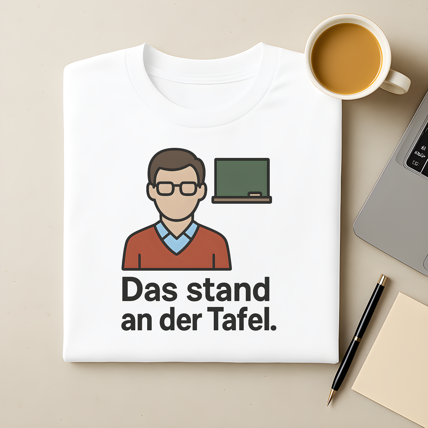 Stand an der Tafel T-Shirt