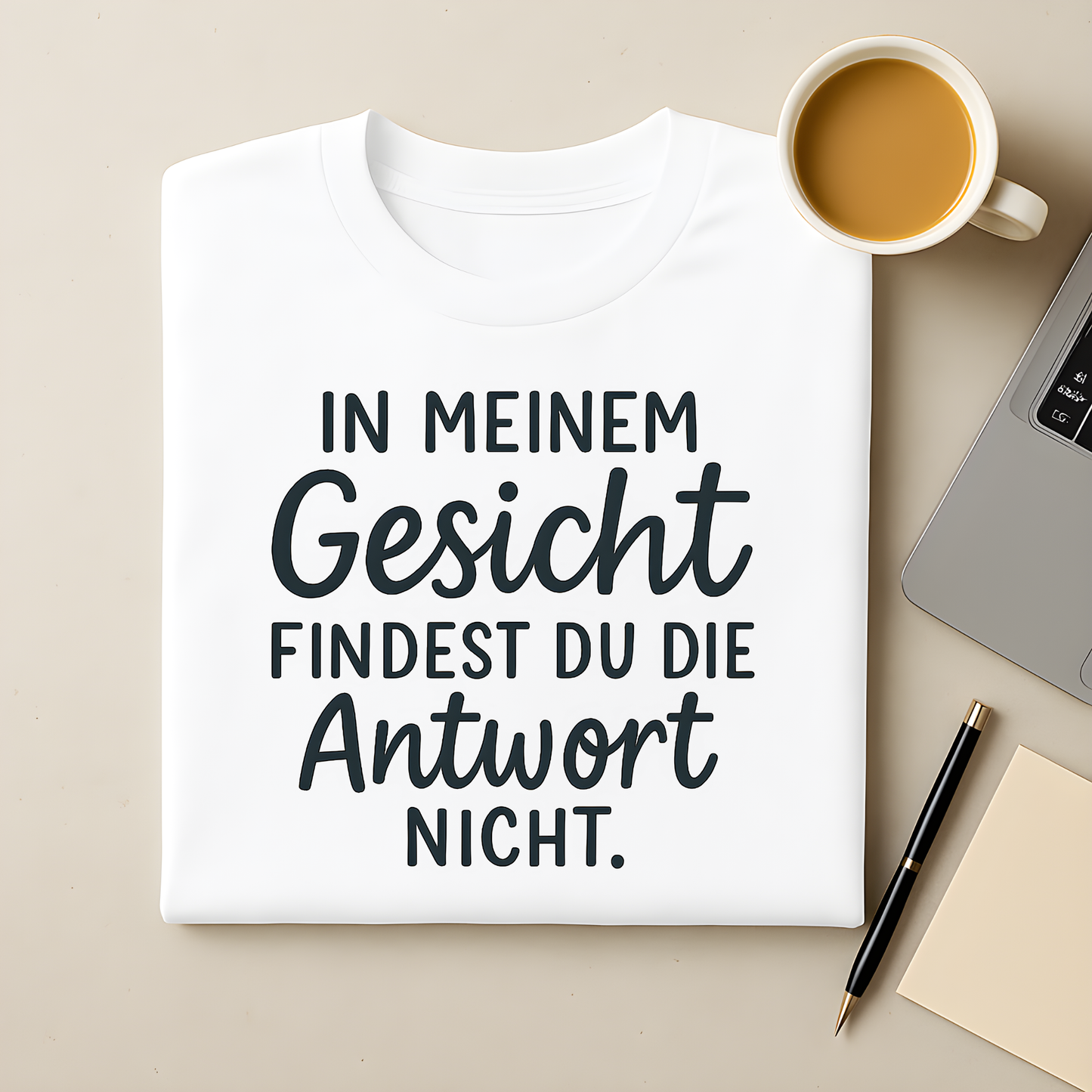 Hier keine Antwort T-Shirt