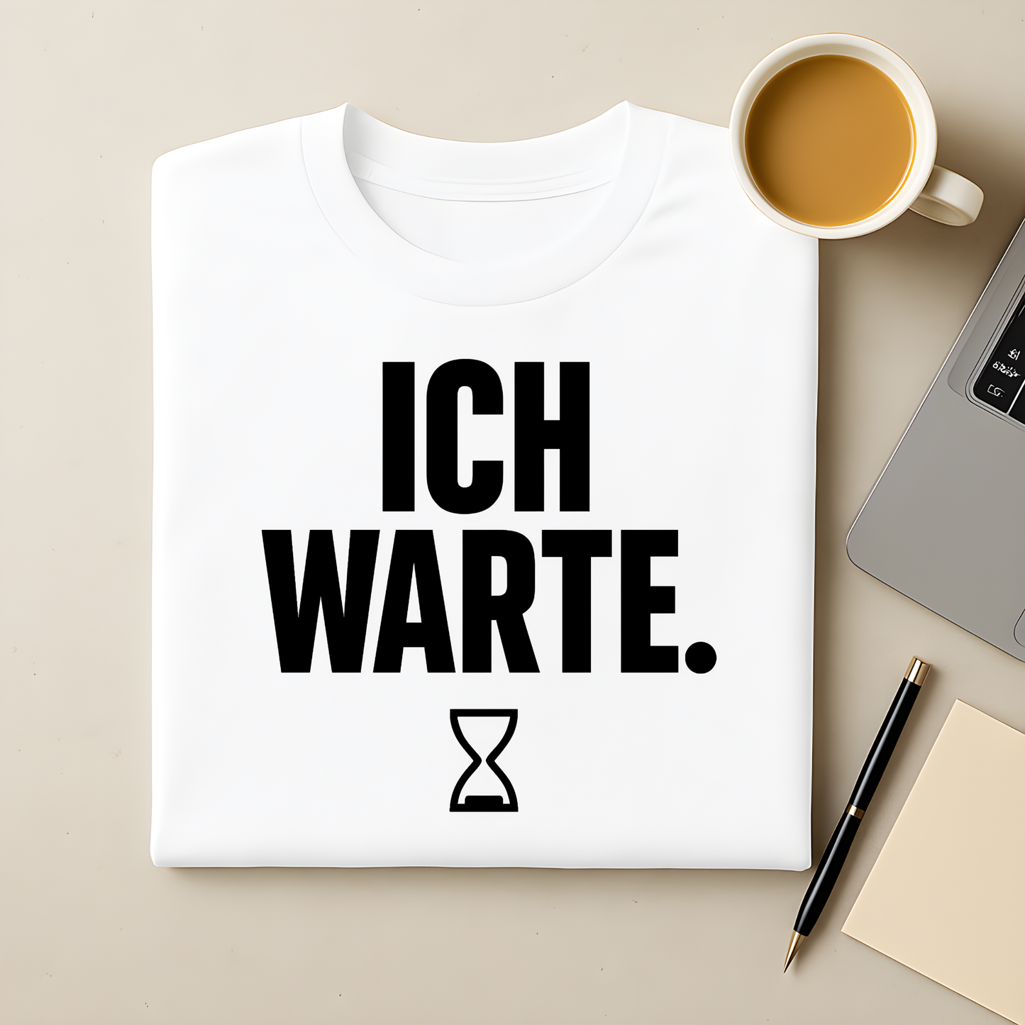 Ich warte T-Shirt
