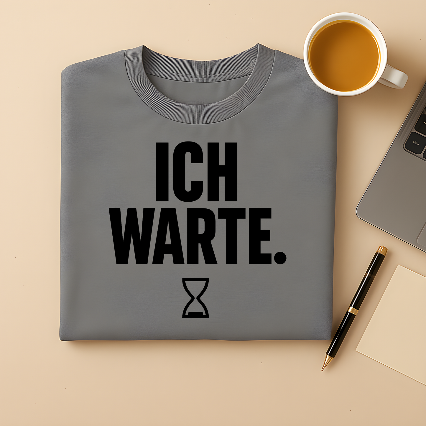 Ich warte T-Shirt