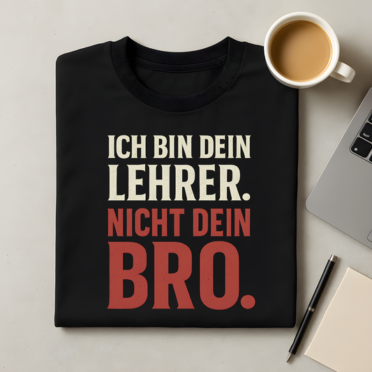 Ich bin dein Lehrer. Nicht dein Bro. T-Shirt