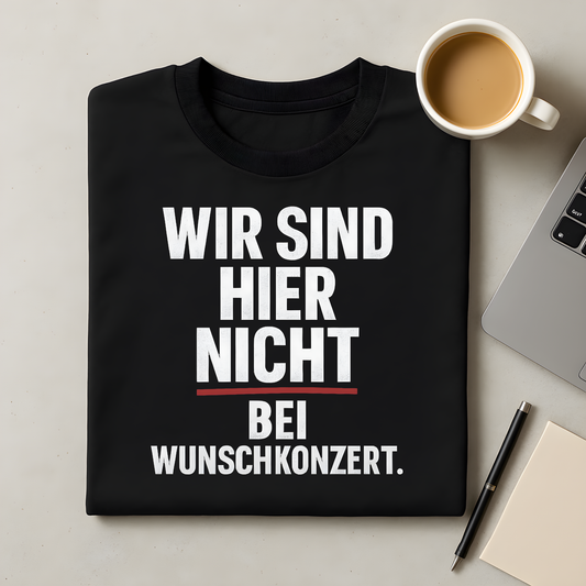 Wir sind hier nicht bei Wunschkonzert T-Shirt