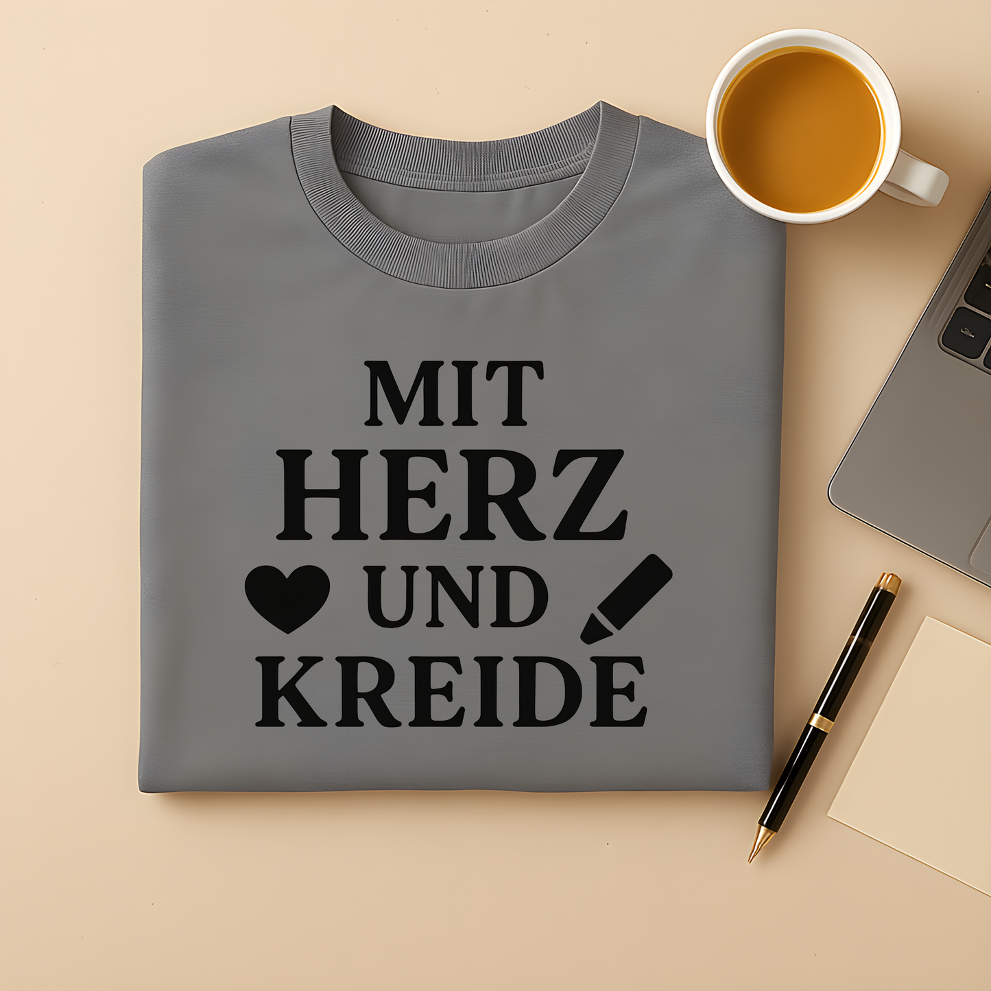 Herz und Kreide T-Shirt