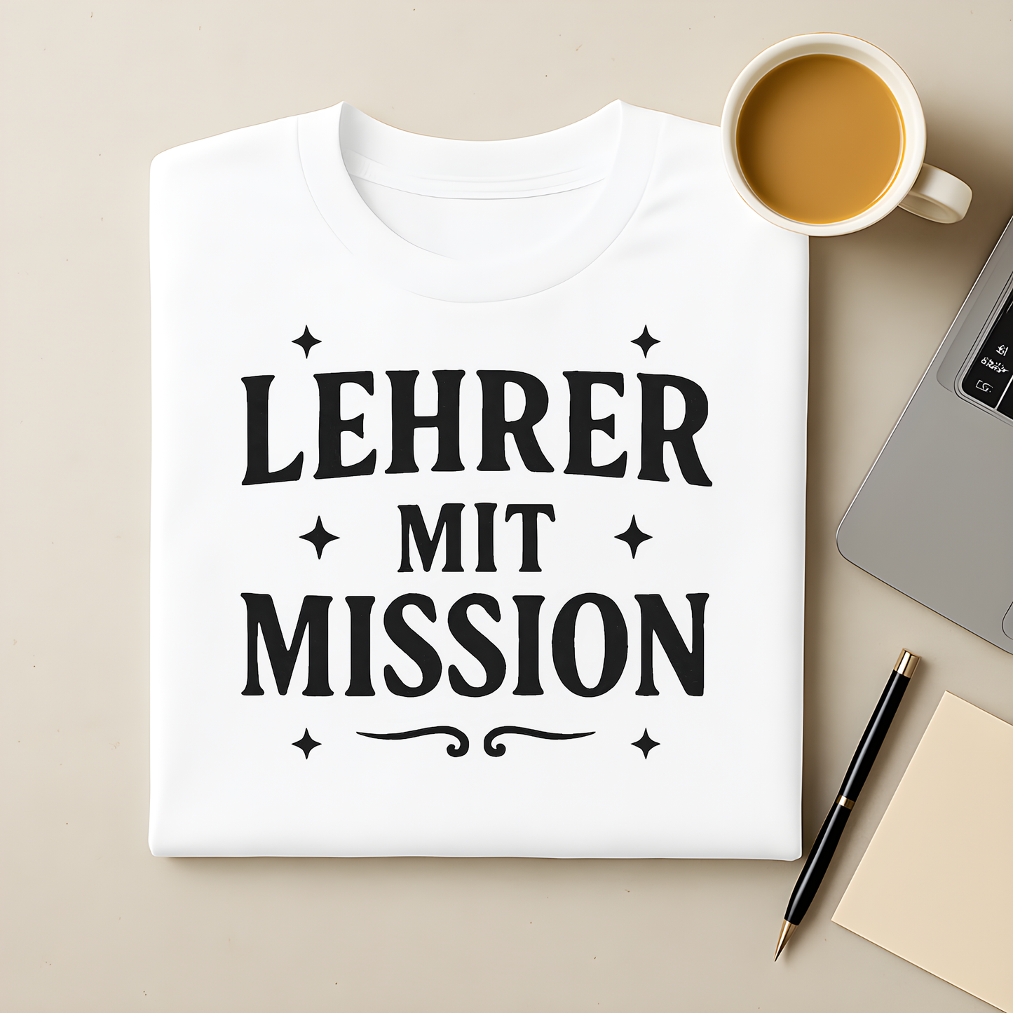 Lehrer mit Mission T-Shirt