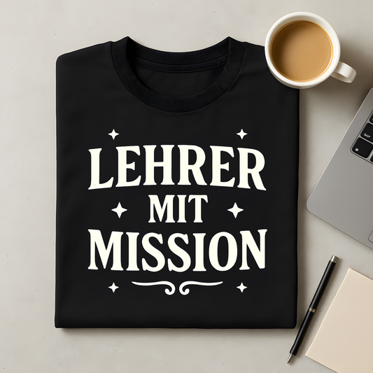 Lehrer mit Mission T-Shirt