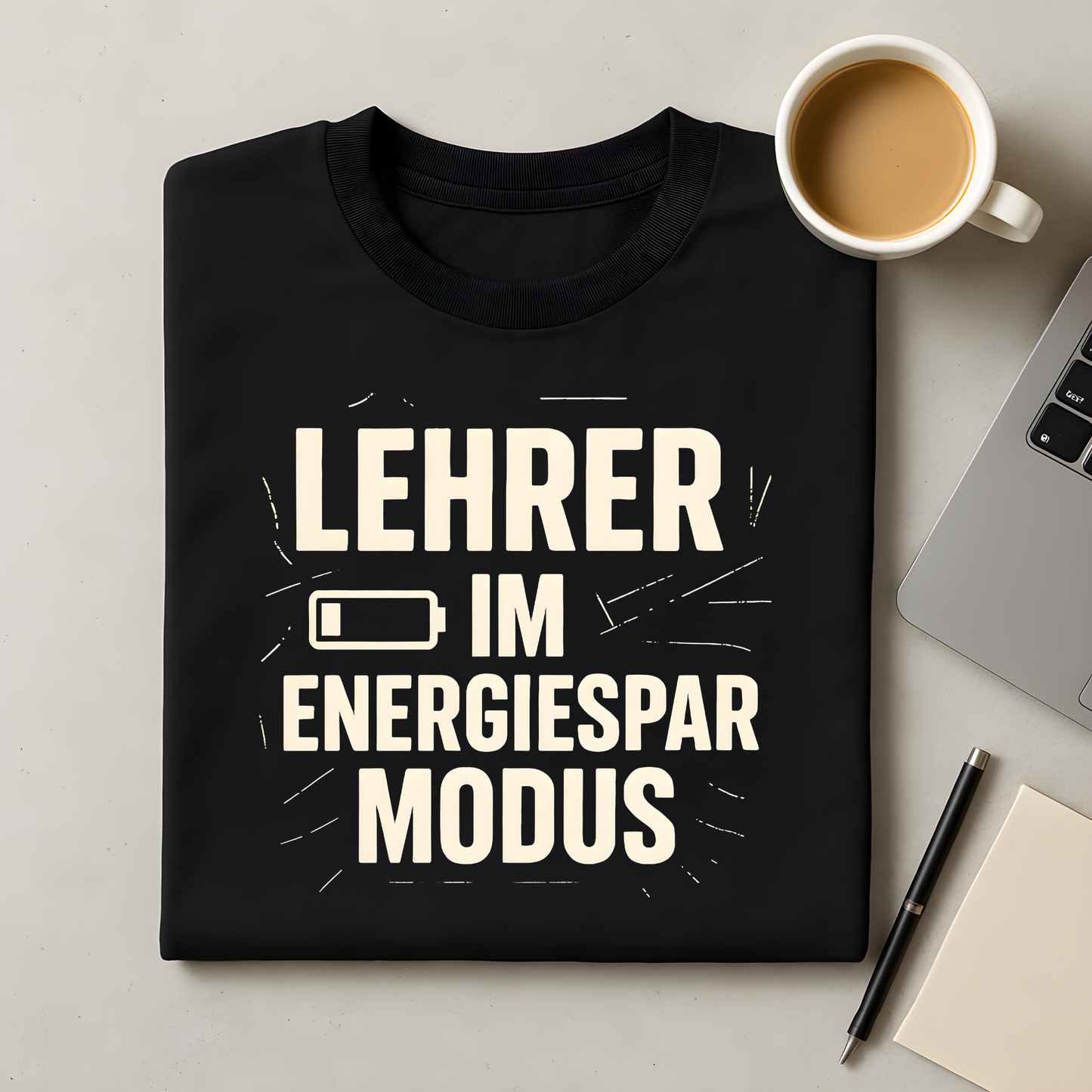 Lehrer im Energiesparmodus T-Shirt