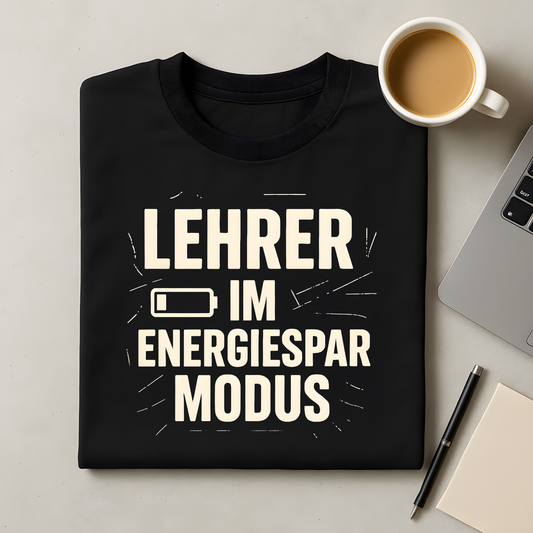 Lehrer im Energiesparmodus T-Shirt