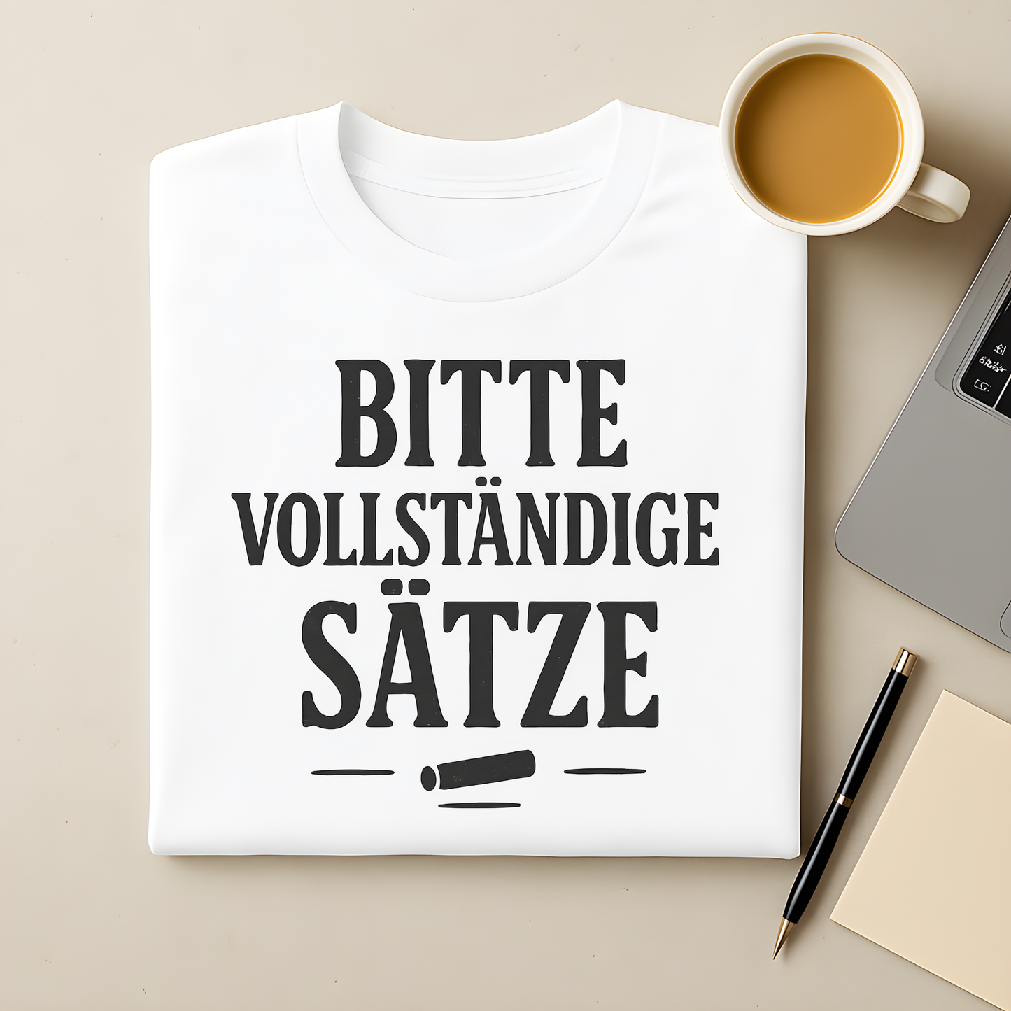 Bitte vollständige Sätze T-Shirt