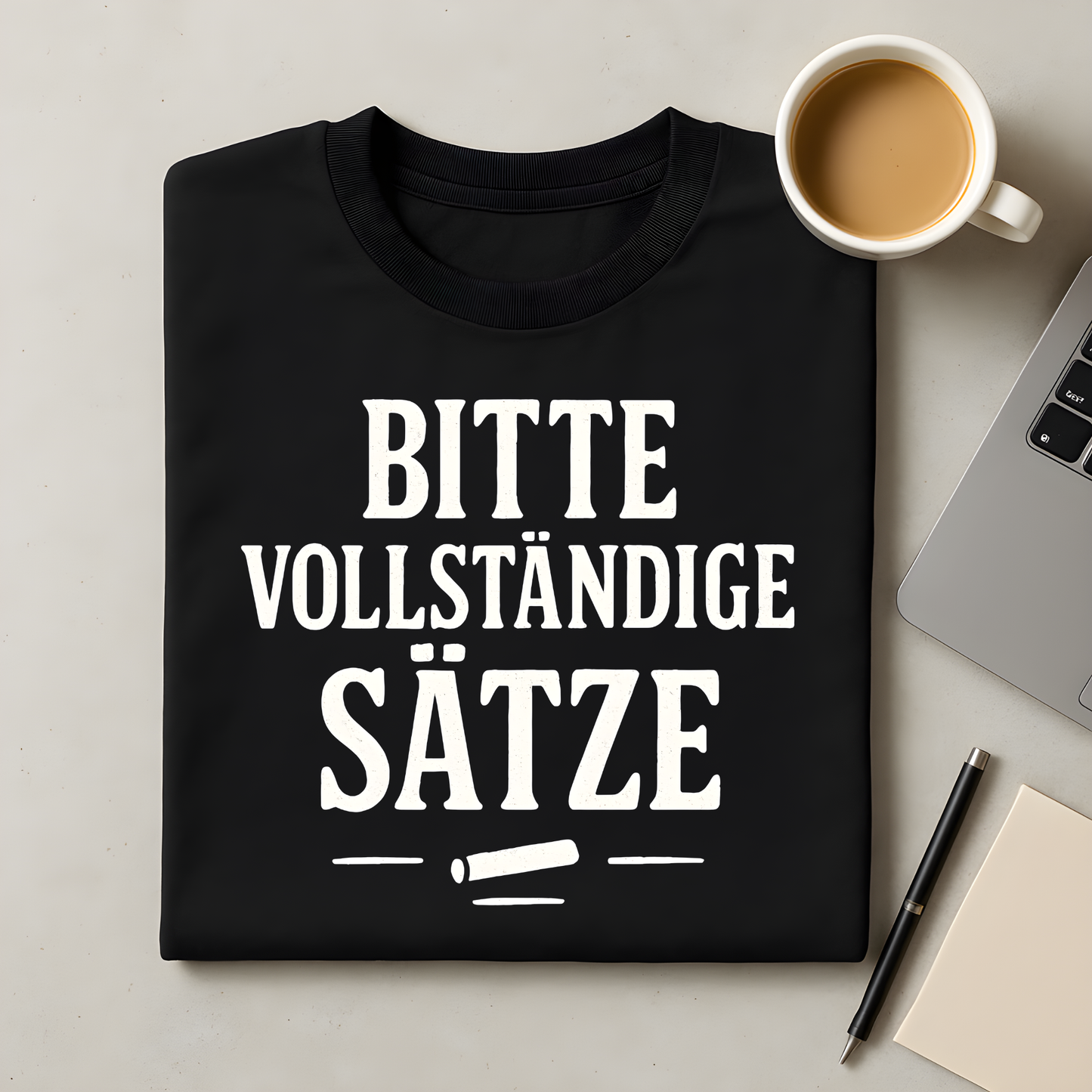 Bitte vollständige Sätze T-Shirt