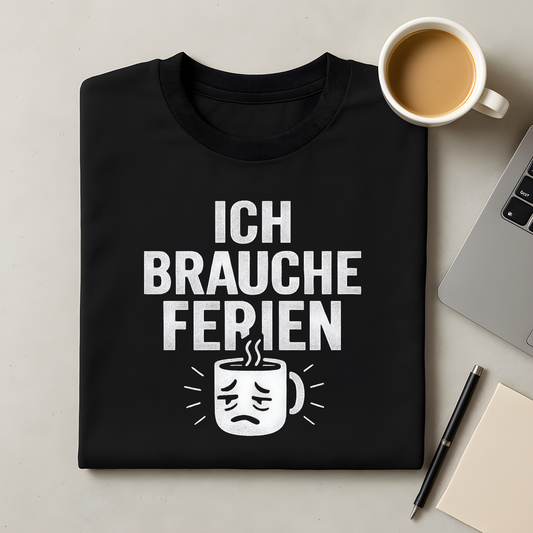 ICH BRAUCHE FERIEN T-Shirt