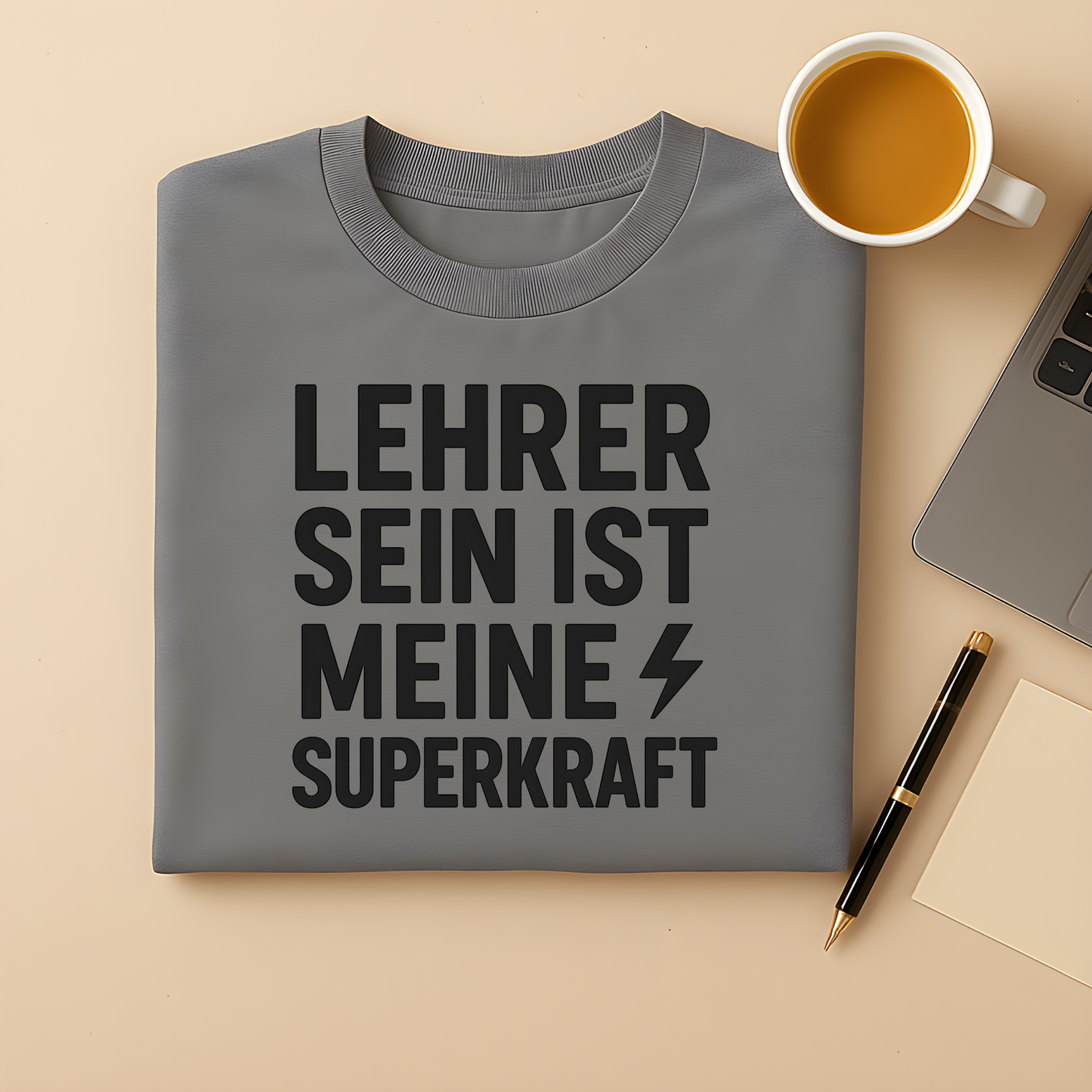 Lehrer sein Superkraft T-Shirt