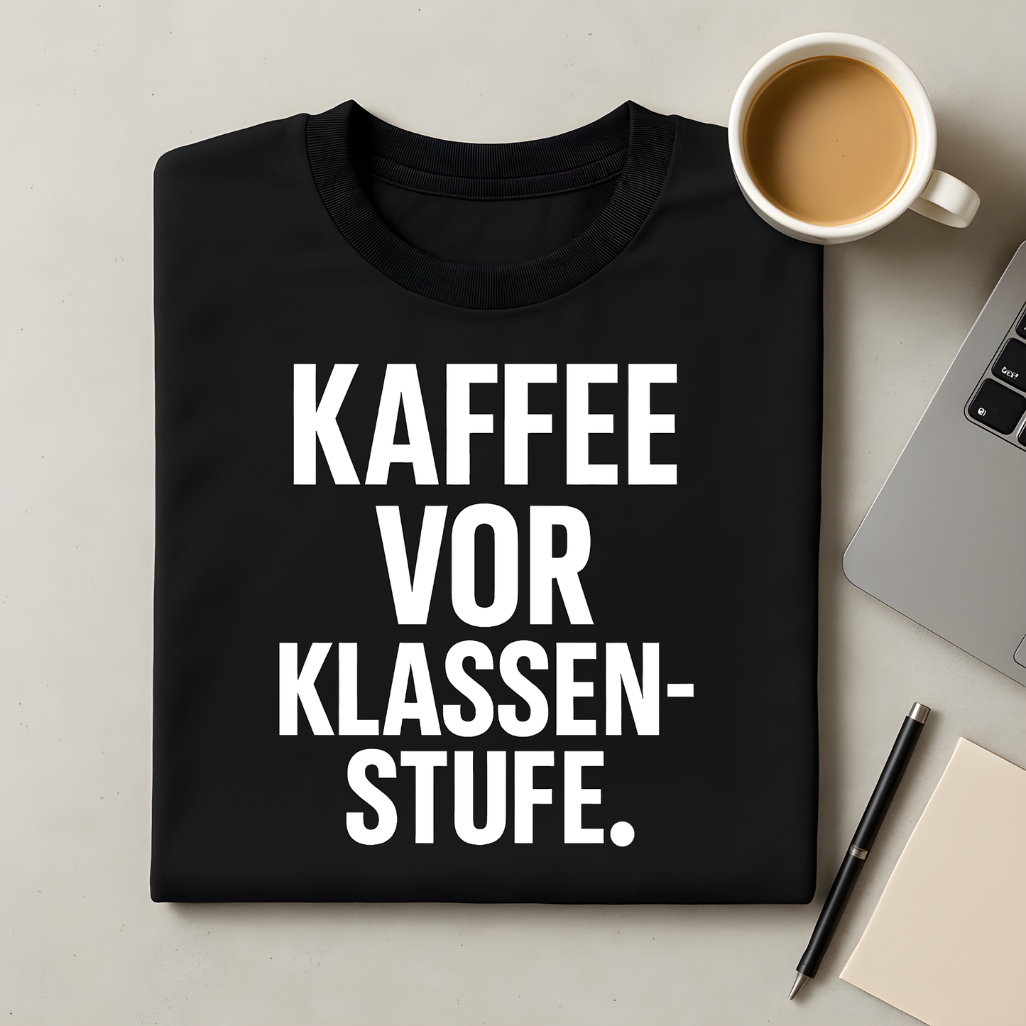 Kaffee vor Klassenstufe T-Shirt