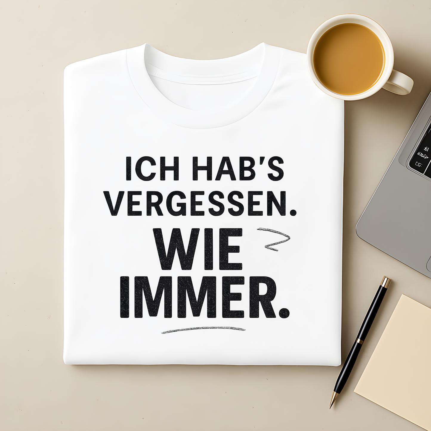 Vergessen wie immer T-Shirt
