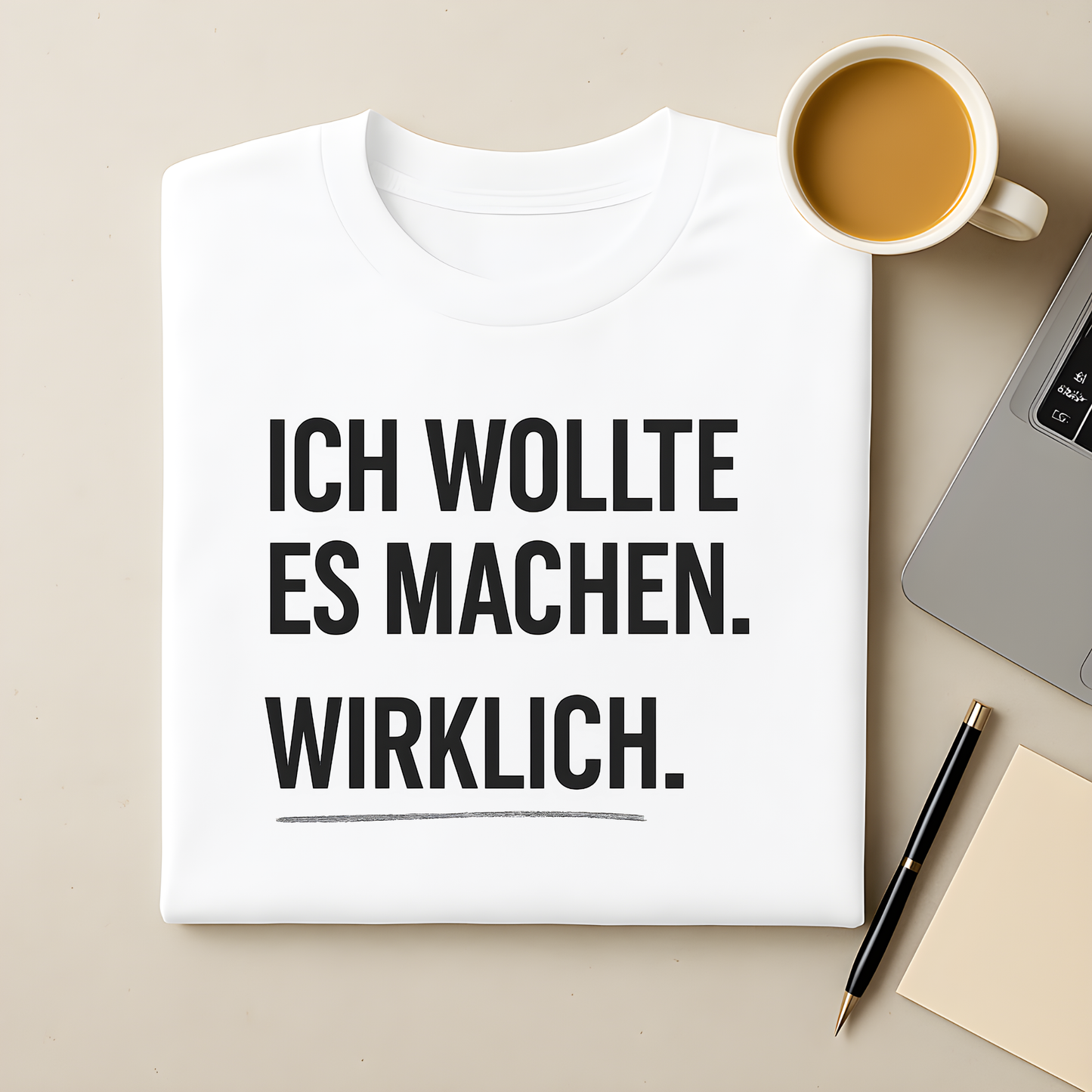 Ich wollte wirklich T-Shirt