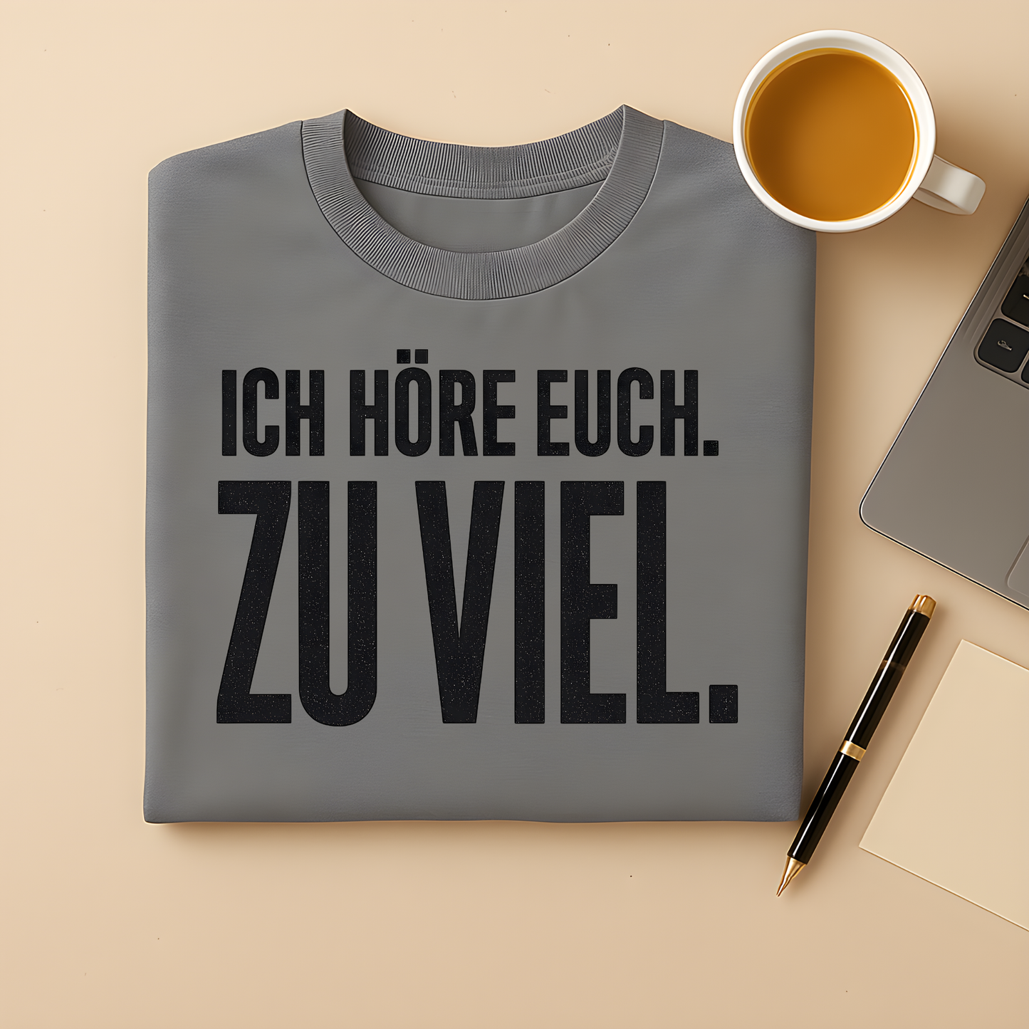 Höre euch zu viel T-Shirt