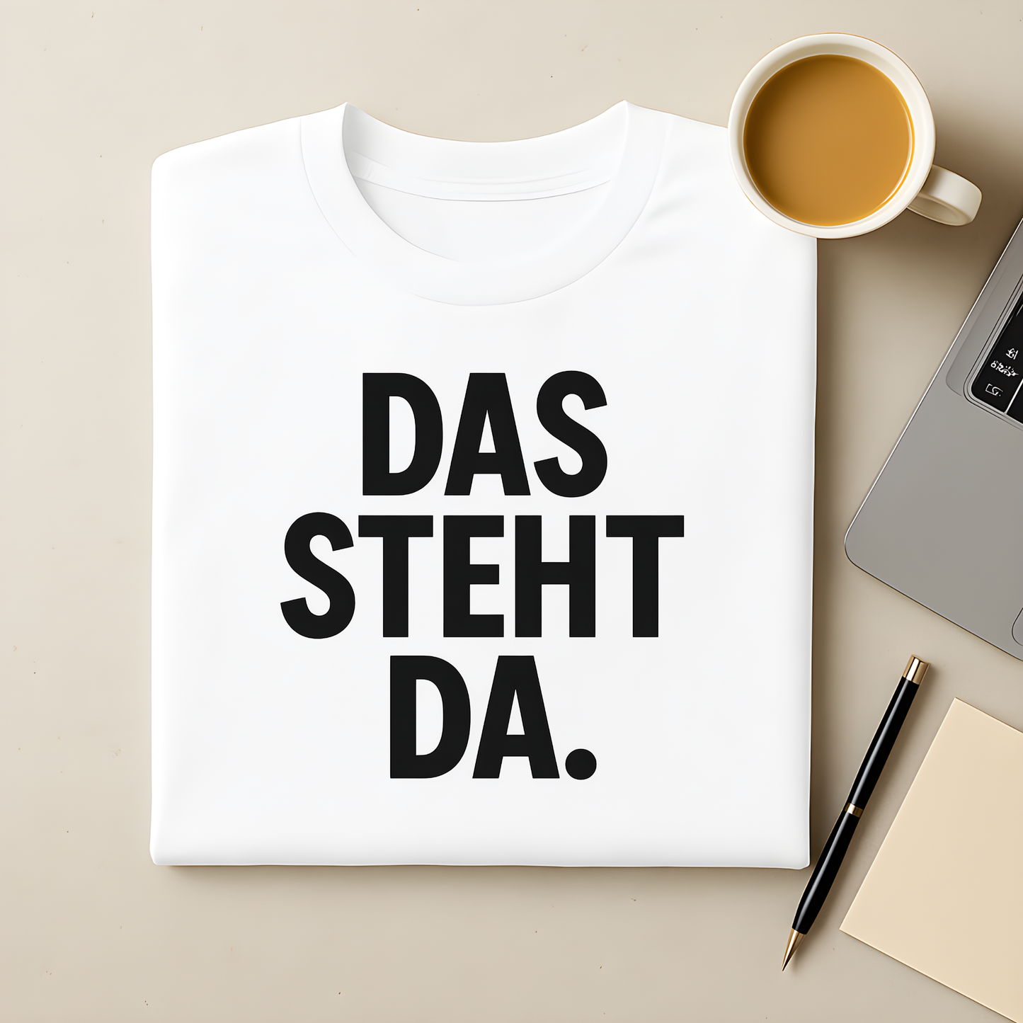 Das steht da T-Shirt