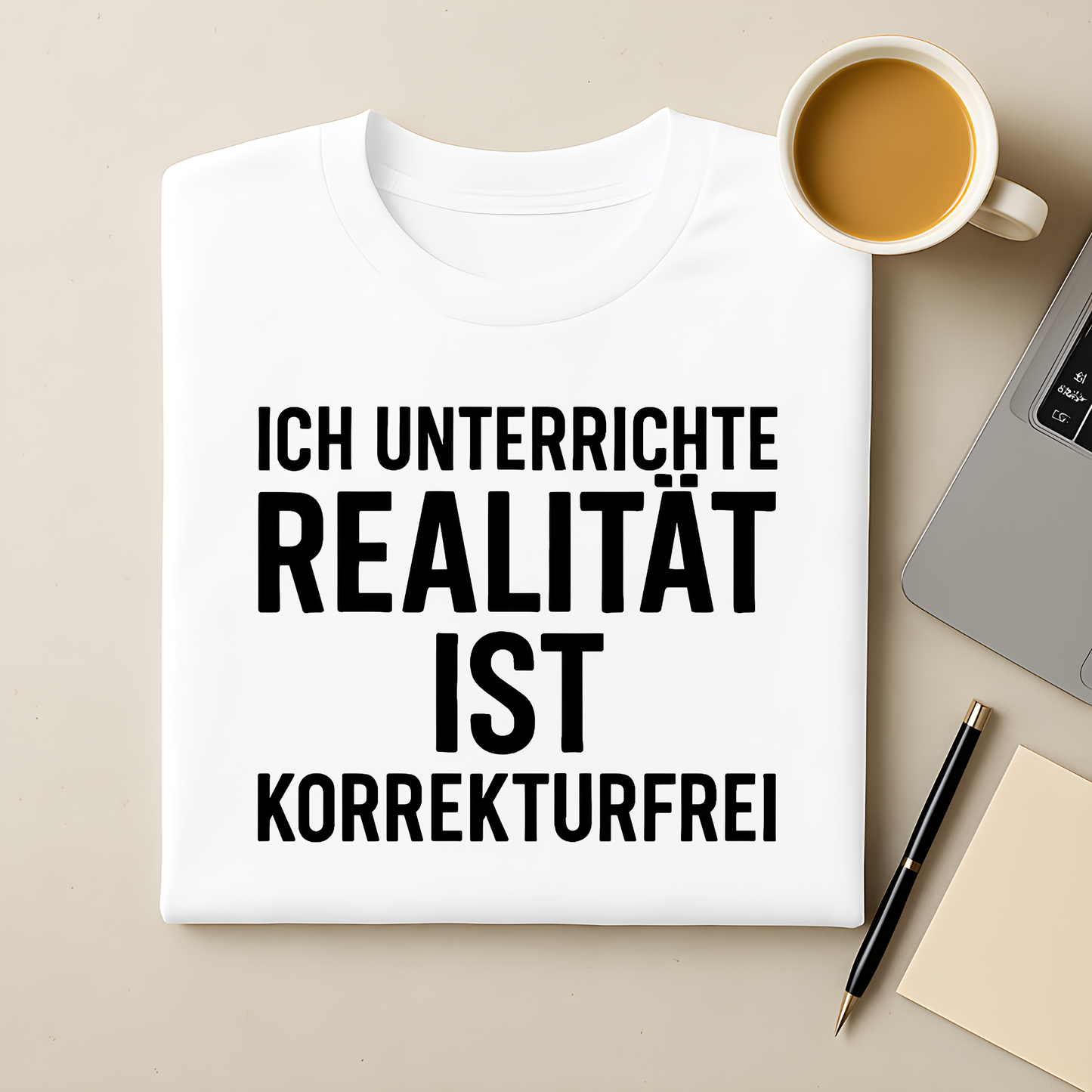 Realität ist korrekturfrei T-Shirt