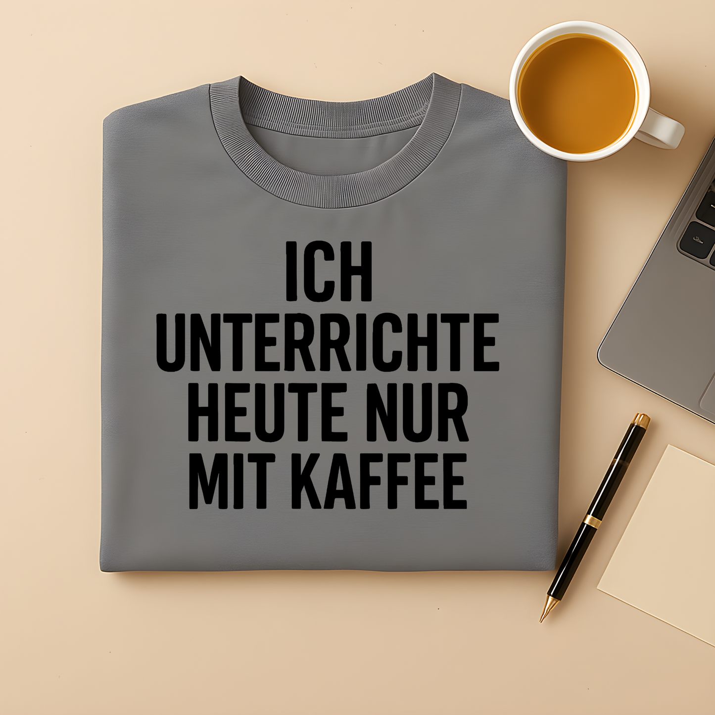 Heute nur mit Kaffee T-Shirt