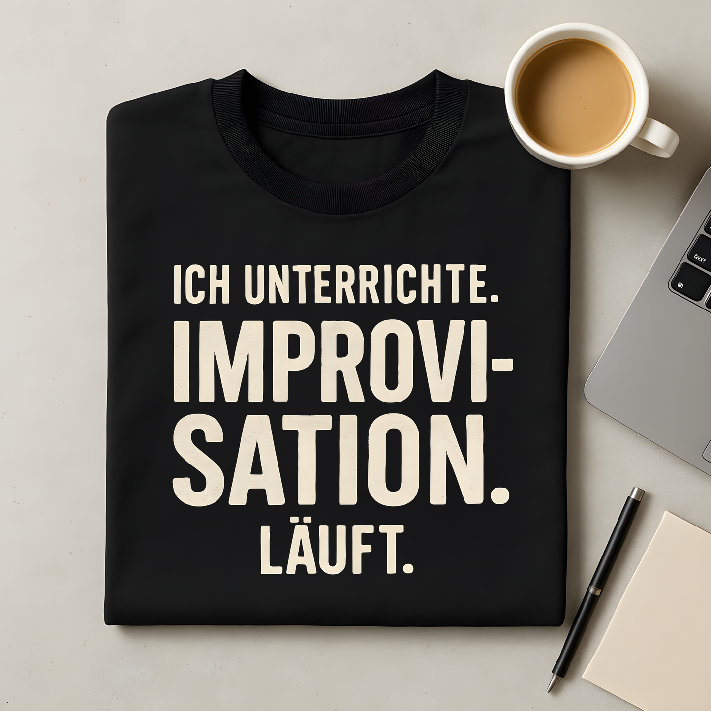 Improvisation läuft T-Shirt