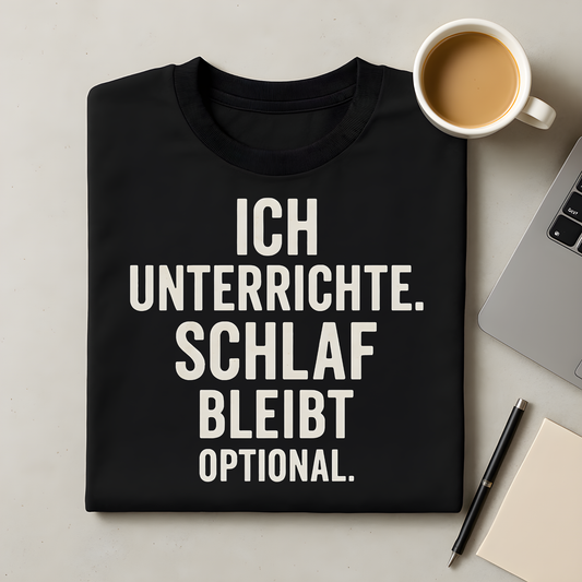 Schlaf bleibt optional T-Shirt