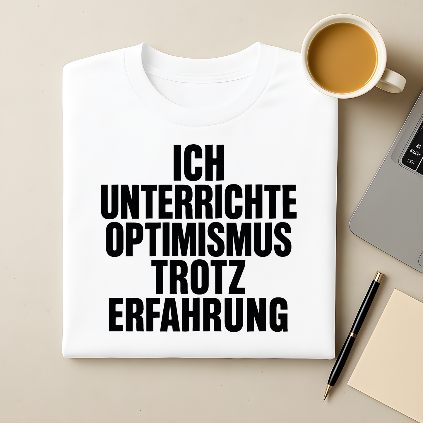Optimismus trotz Erfahrung T-Shirt